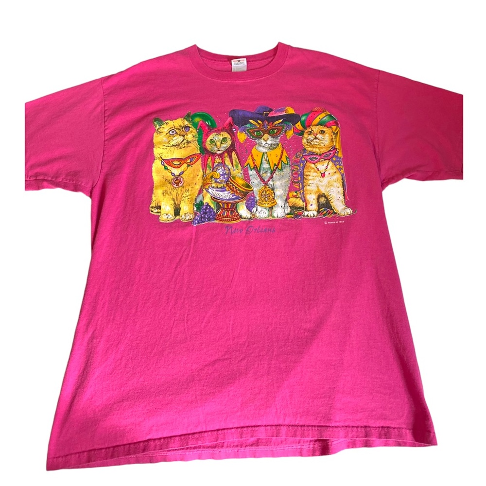 Vintage Cats Rio Las Vegas Mardi Gras tee T-Shirt